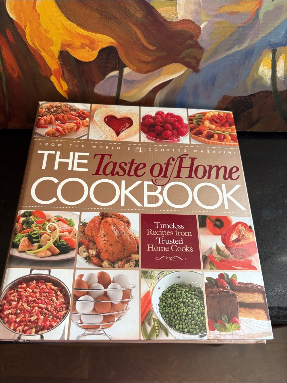 New Taste of Home Cookbook - Brown Cover - Taste Of Home